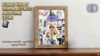 🔥Detailed video of trending photo frame|aesthetic photo frame editing video|photo frame editing|fram screenshot 2
