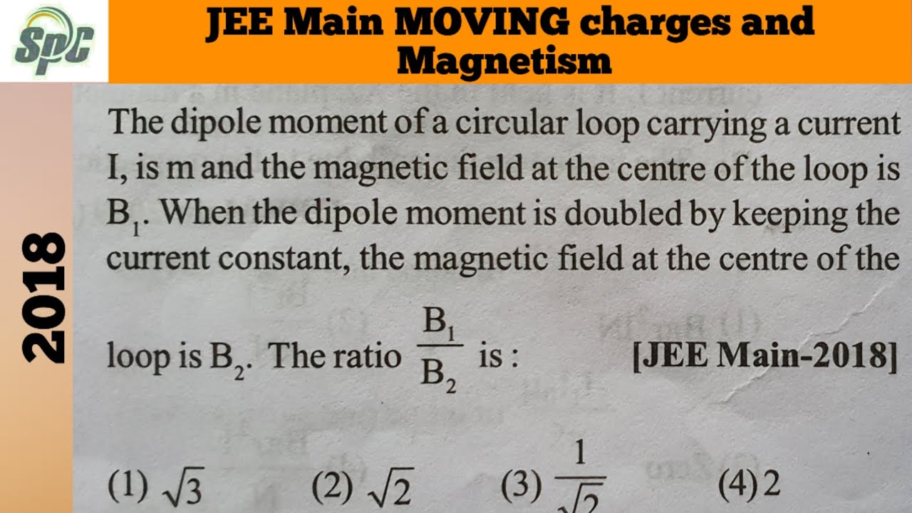 The dipole moment of a circular loop carrying a current i , is m and ...