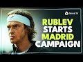 Andrey Rublev vs Facundo Bagnis Highlights | Madrid 2024