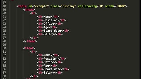 In 4 minutes learn to increase jQuery Datatable performance