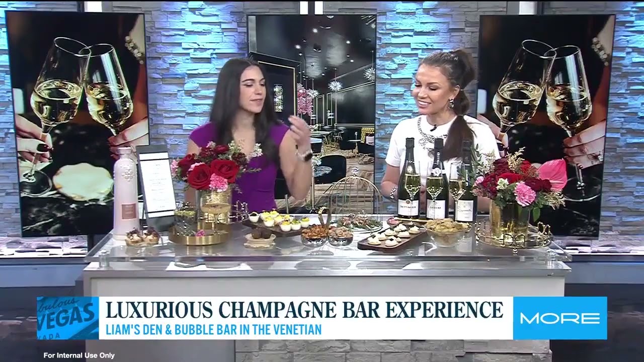 Fox 5 - Client, Liam's Den and Bubble Bar, Made Their Live Debut on Fox 5 Vegas with Alyssa Deitsch!