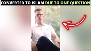 MAN FROM USA CONVERTED TO ISLAM AFTER ONE QUESTION BY A BANGLADESHI MAN?