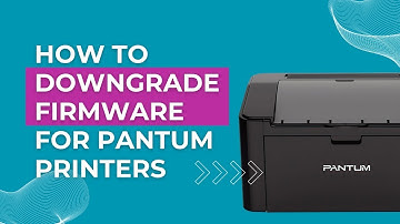 How to Downgrade Firmware for Pantum printers? | INKCHIP Chipless Solutions