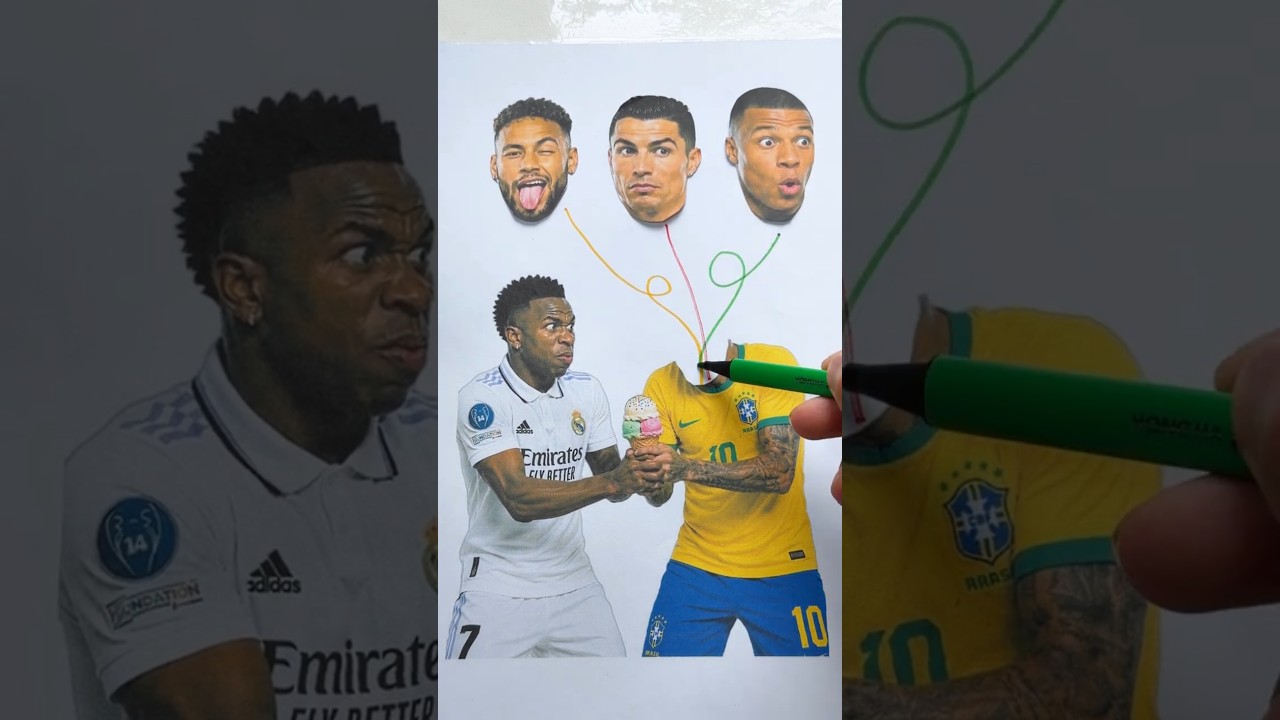 NEYMAR JR x VINI JR BRASIL x DAI DAI SONG TREND WORLDCUP 🏐 #fifa2026