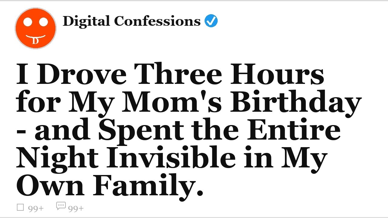 My Family Ignored me the whole time - YouTube