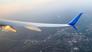 4K | United Airlines Boeing 737-900ER HEAVY Takeoff From Newark Liberty International Airport