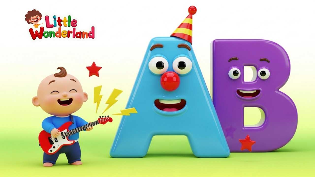 ABC Song for Kids 🎵 Fun Phonics Song for Kindergarten | Learn ABC ...