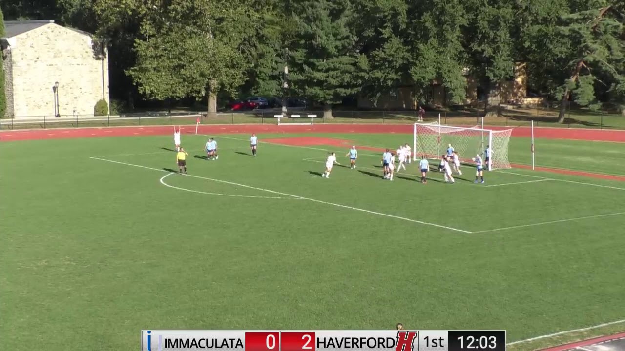 Women's Soccer Highlights vs. Immaculata YouTube