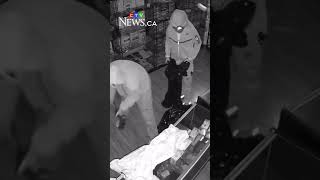 Video captures smash and grab theft of Pokémon cards
