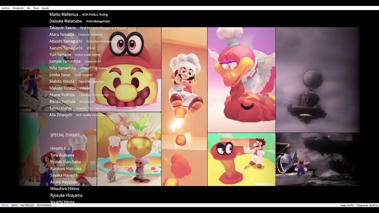 SUPER MARIO ODYSSEY - Credits