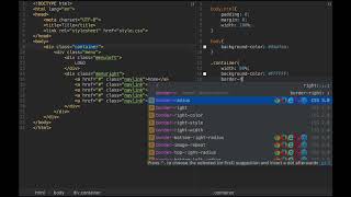 How to build a simple HTML/CSS horizontal menu bar