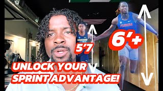 🏃‍♂️ Unlock Your Height Advantage: 2 Game-Changing Tips for Tall Sprinters #CoachSho #Sprinting