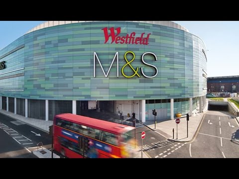 Westfield Shopping Mall Centre London Uk 4k Ultra Hd Video