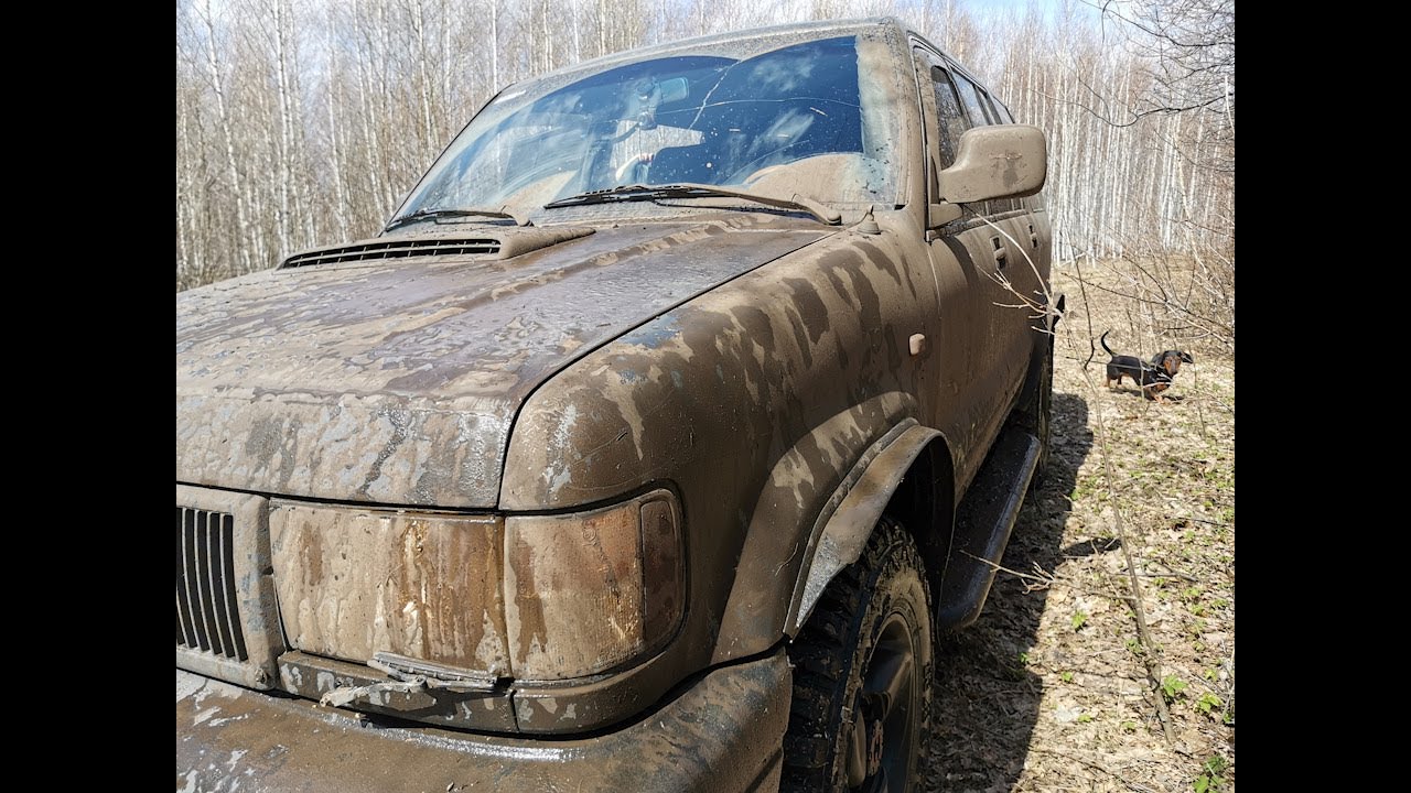 Mi 360° Panoramic Camera на крыле Opel Monterey 3.1D