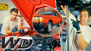 Elvis Fixes The Gears On A Volvo 240 To Prove Estates Are Better Than SUVs | Wheeler Dealers