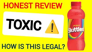 Skittles™ Drink Review 🌈 (HOLY SH**) 😂 😂 😂