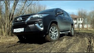 New Toyota Fortuner - внешний вид, салон, эргономика