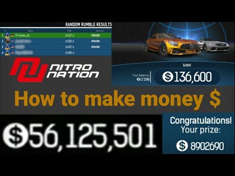 NITRO NATION - How to make Money / Nitro Nation #57