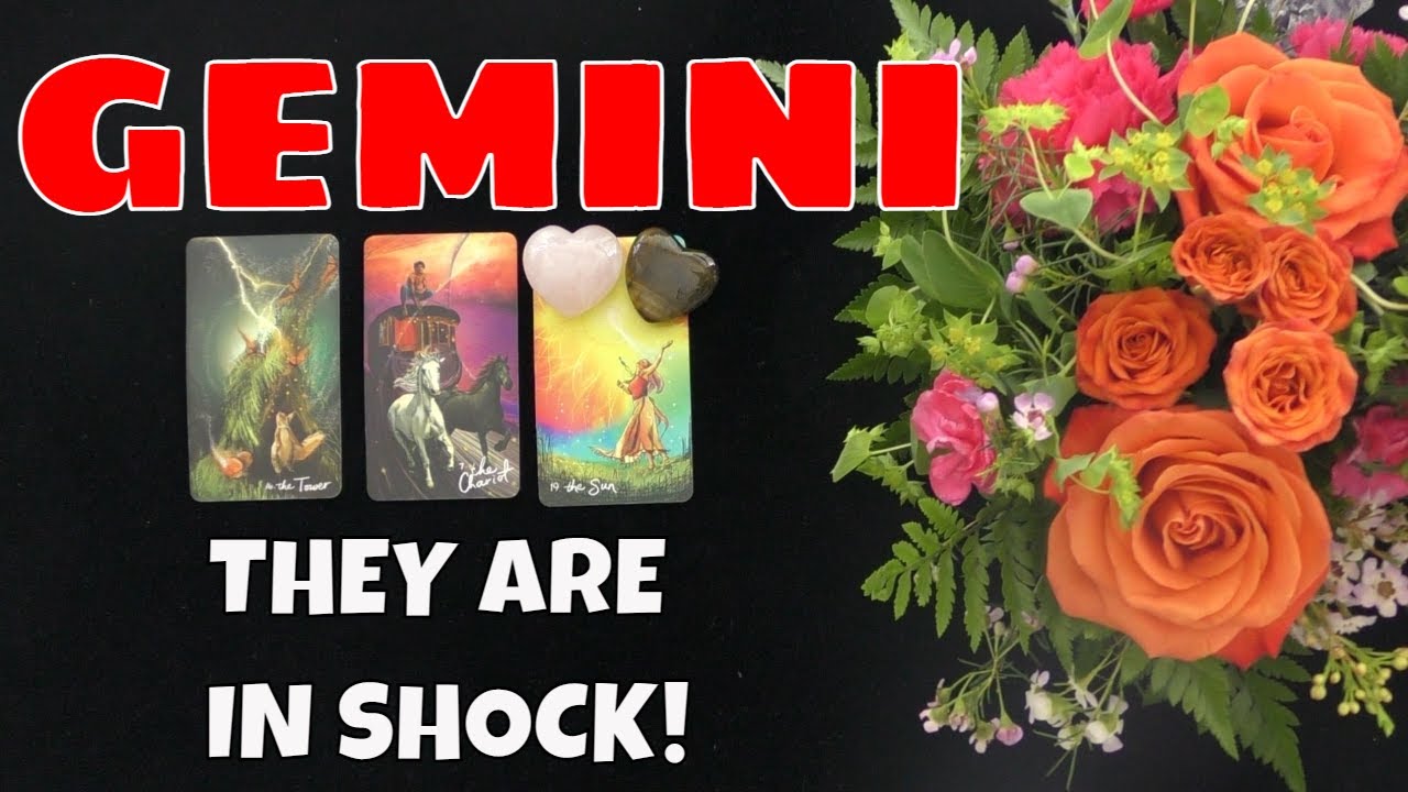 GEMINI~YOUR LOVER IS IN SHOCK!~LOVE TAROT