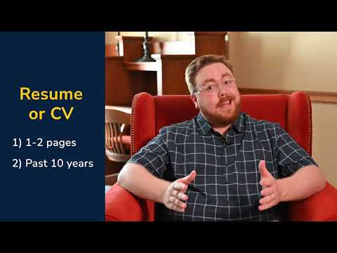 Resume or CV? | Applying to the Ford School of Public Policy