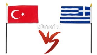 Türkiye vs Yunanistan | Müttefikler & Destekçiler | Savaş Senaryosu