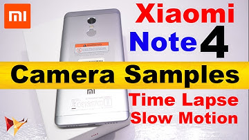 Xiaomi Redmi Note 4 Rear Camera Samples | Time Lapse & Slow Motion Video | Data Dcok