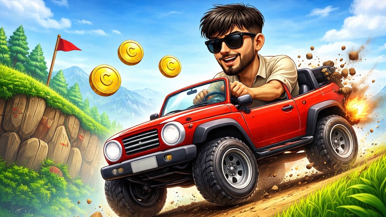 Hill Climb Racing 🔴 LIVE | Can I Win This Challenge? day 1