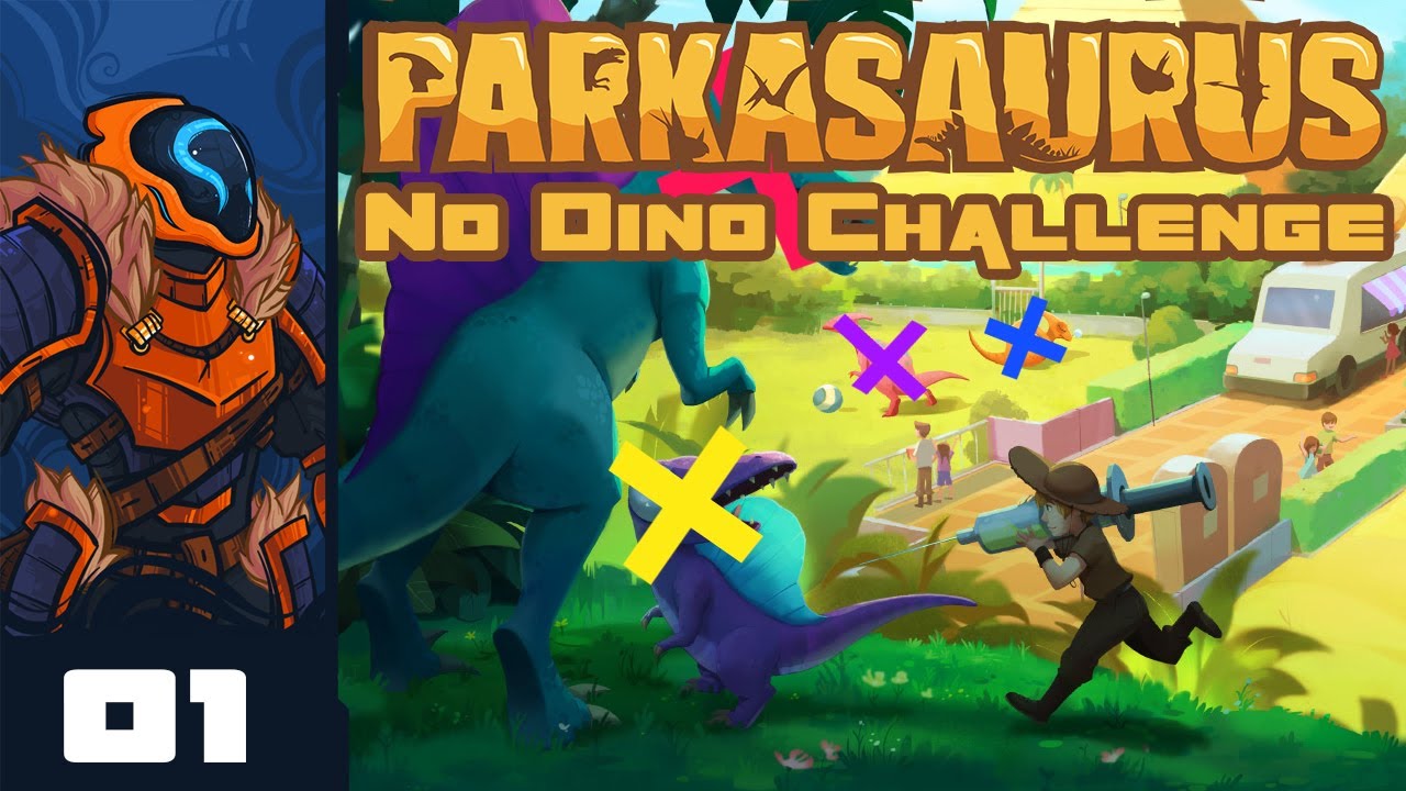 Can You Make A Park Without Dinosaurs?! - Let's Play Parkasaurus [No Dino Challenge] - Part 1