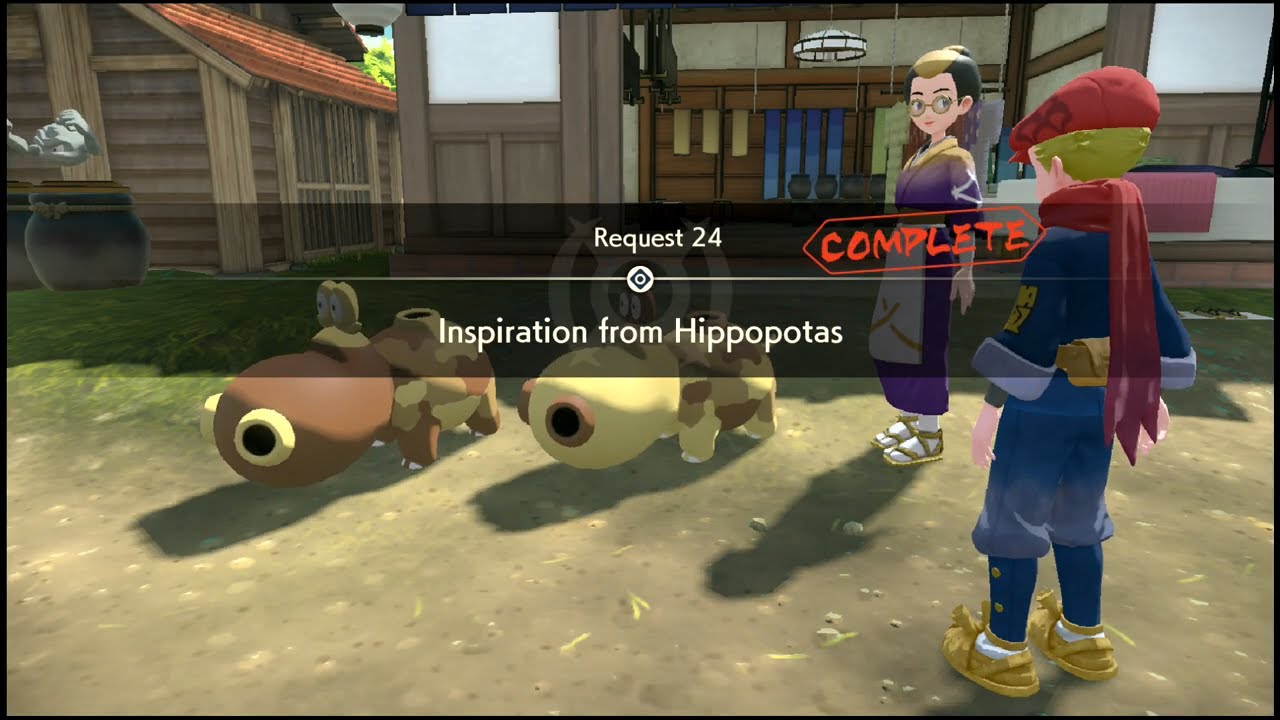 Pokémon Legends: Arceus - Request #24: Inspiration from Hippopotas