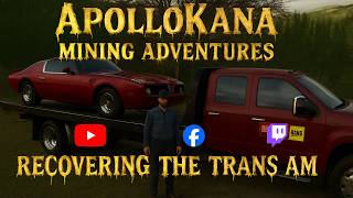FS25 Mining Episode # 7, Recovering the Trans Am!