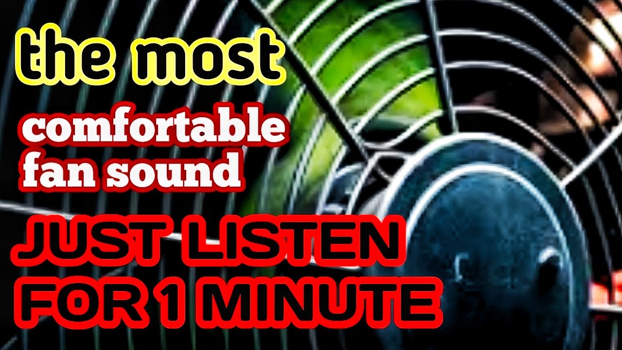 Box Fan Sound with Black Screen for Sleeping | Soothing White Noise to Relax and Fall Asleep Fast*5,