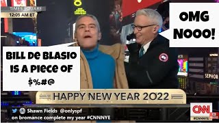 Drunk Andy Cohen tells us how he really feels about NYC under Mayor Bill de Blasio on CNN New Year!