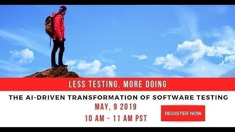 Webinar | AI- Driven Transformation of Software Testing