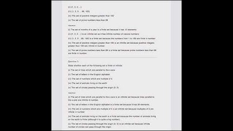 Class-11th NCERT Mathematics Ch-1 SETS Excercise - 1.2 solutions