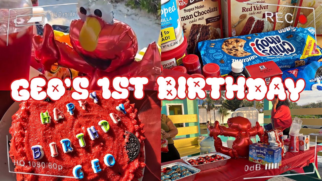 Geo’s 1st Birthday 🎉 | baking, easter egg hunt & more