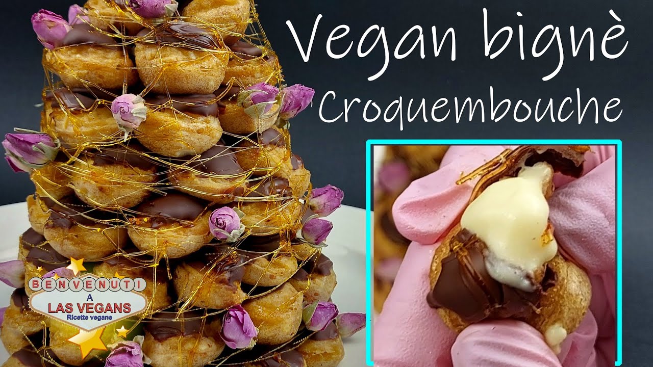 Bignè vegani 💚 Croquembouche