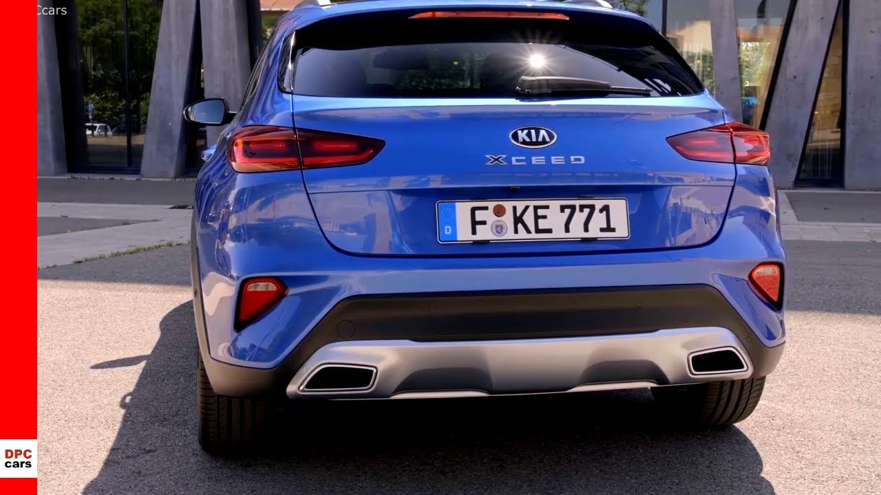 2020 Kia XCeed Compact Crossover Blue Flame YouTube