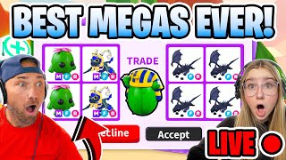 We TRADE ALL MEGA DESERT EGG LEGENDARIES in Adopt ME!! LIVE *Roblox*