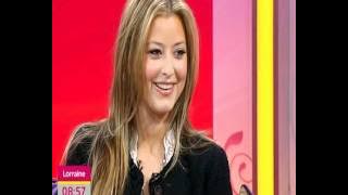 Holly Valance on the 'Lorraine' Show