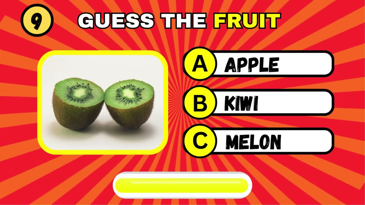 Guess The Fruit  | FRUIT QUIZ |  #guessthefruits #guessthefruitname #challenges  #mindbendingquiz