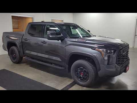 2023 Toyota Tundra Hybrid TRD PRO in Magnetic Grey Metallic - YouTube