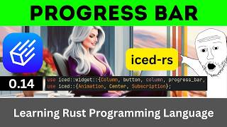 iced-rs 0.14 | progress bar example