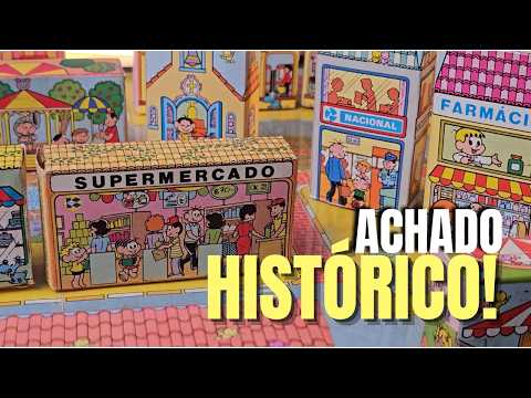 The rarest Monica's Gang collection | Kibon Ice Cream Boxes (Monica's City)