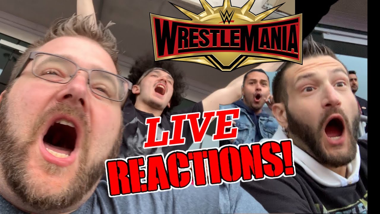 WWE WRESTLEMANIA 35 REACTIONS! CENA Turns HEEL! BATISTA RETURNS! Kofimania! WOMEN MAIN EVENT!