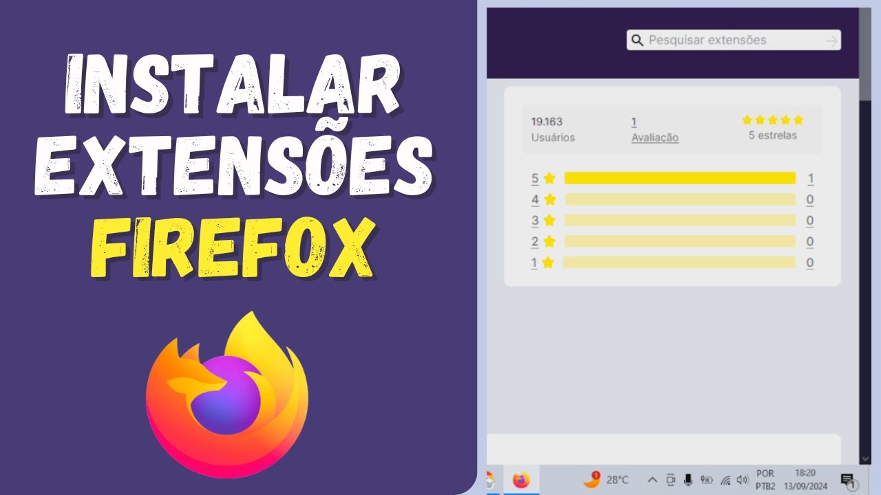 COMO INSTALAR EXTENSOES MOZILLA FIREFOX | ATUALIZADO! - YouTube