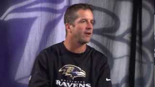 Ravens Report Interview With John Harbaugh Part 1