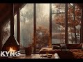 🔥Fireplace, LOfi w/ Crackling Fire ☔️ Rain Sounds, Fireplace Ambience, Calm Rain, LOfi