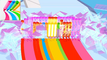 Pencil Rush 3D (IOS, Android) New update Gameplay All Levels (Level 28-30)