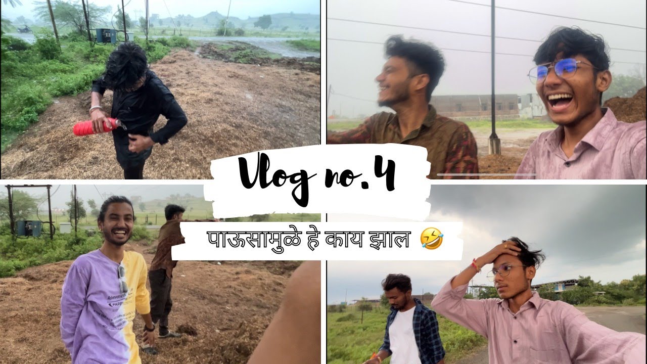 vlog4 | Adarsh's Vlogging Katta | BTS of shooting funny Reel with Kartick Kolpe |#marathivlog #vlog