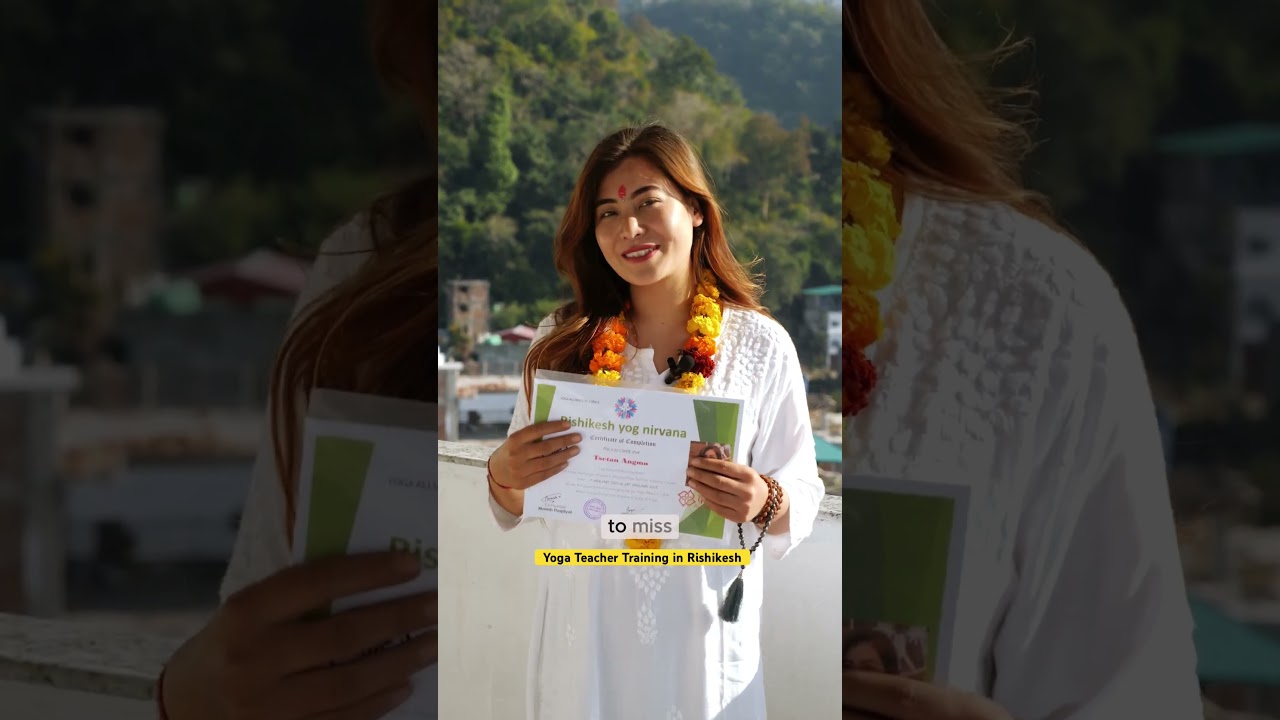 Video thumbnail: Graduating as a Certified Yoga Teacher